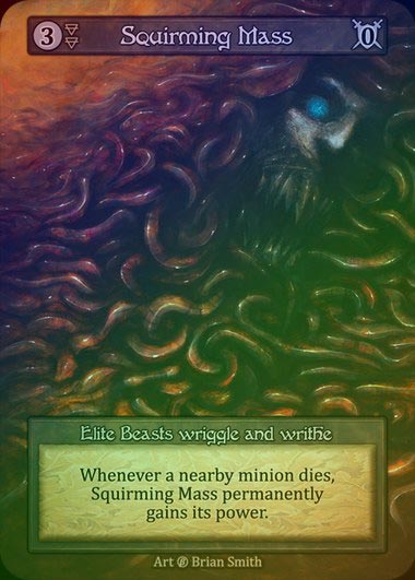 【FOIL】[Earth] Squirming Mass [beta-Elite]